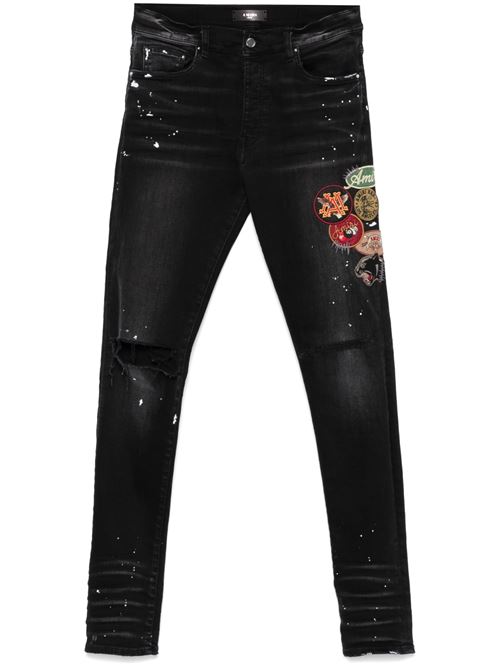 Vintage patch skinny jeans AMIRI | AMDNSY1130Aged Black